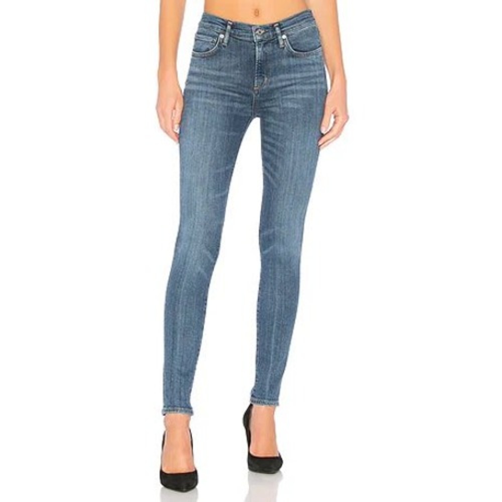 AGOLDE Los Angeles Sophie High Rise Skinny Jeans Medium Wash Size 29